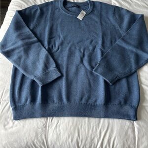 GAP Men's Classic Crewneck Sweater in Blue